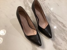 Marks & Spencer black leather