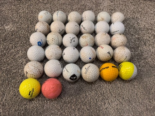 Golf balls mixed brand - x,