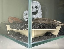 Corner Aquarium Cave For Fish