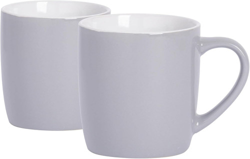 Coloured coffee mugs grey - mugs,