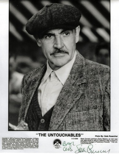 Sean connery signed from the - sean,