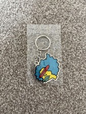 Supreme FW17 Gonz Ramm Keychain - Blue - Brand New Accessory
