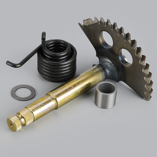 Kick start gear shaft fit - gear,