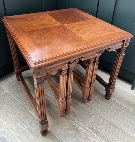 Vintage nest mahogany - nest, of