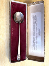 Antique preserve sugar spoon - preserve, /