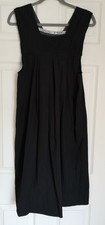 Adult Fancy Dress St Trinians School Black Dress Size Small