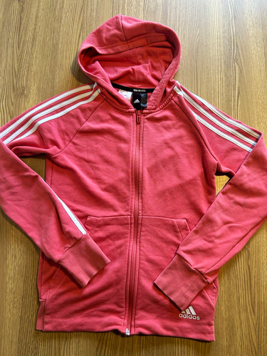 Adidas girls pink full zip - adidas,