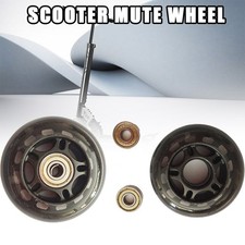2X MICRO MAXI SCOOTER REPLACEMENT REAR WHEELS - Incl Rubber Sealed Bearings 👍