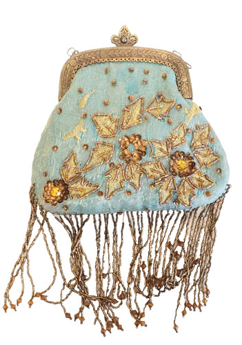 Antique 1920s art deco beaded - antique,