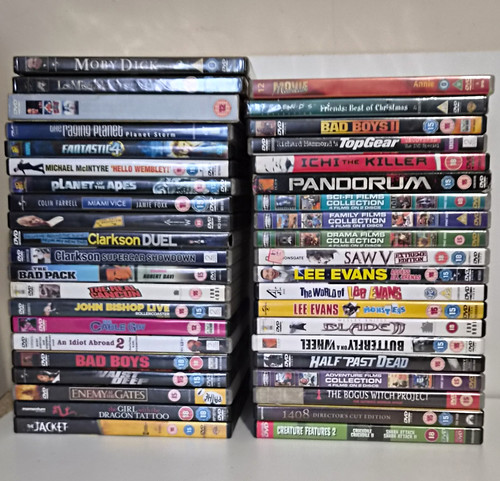 Mixed job lot dvds films - mixed,