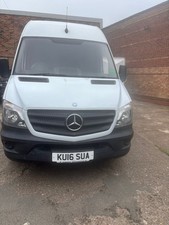2016 Mercedes Sprinter MWB high top WHITE