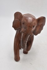 Antique Teak Wooden Elephant