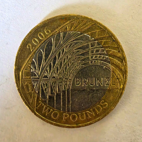 2006 two pounds coin - £2,