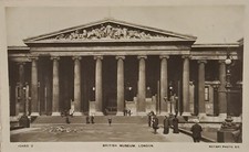 Antique Postcard The British