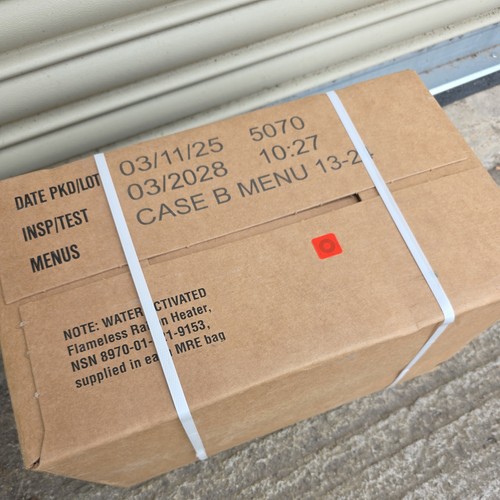 Box new indate mre - 12,