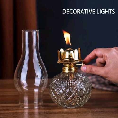 Large vintage glass rustic - vintage,