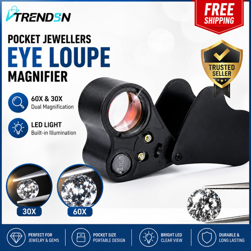 Pocket jewellers eye - pocket, loupe