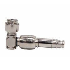 Metal Hand Smoking Pipe 3" by