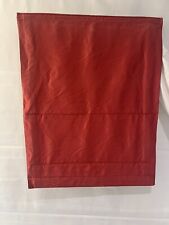 Laura Ashley Raspberry Red 100% Silk Roman Blind With Cotton Lining 50 X 64 cm