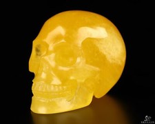 2.0" Beeswax Jade Hand Carved