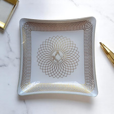 MCM Svend Jensen MASONIC glass