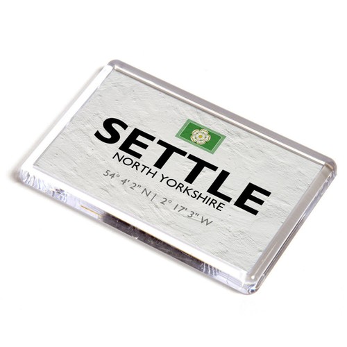 Fridge magnet settle north - fridge,