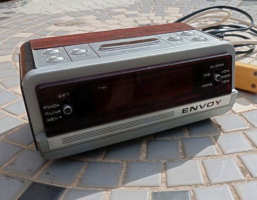 Vintage envoy digital alarm - vintage,