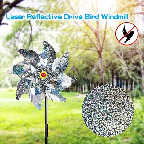 Bird repeller pinwheel - bird,