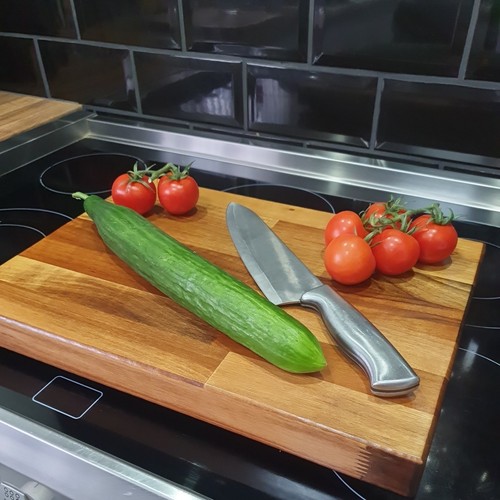 Solid walnut butchers block - solid,