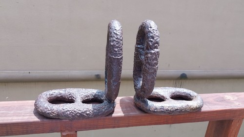 Heavy vintage anchor - heavy, chain