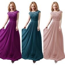 Womens chiffon long evening - chiffon,