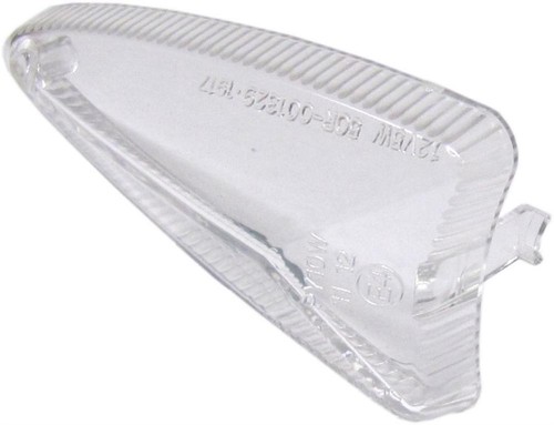 Indicator lens front clear - front, l/h