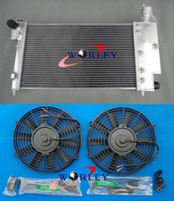 Aluminum Radiator + Fans For