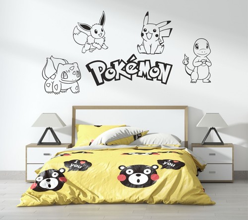 Wall stickers pikachu pokemons - stickers,