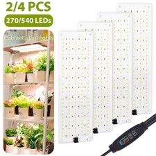 LED Grow Lights Hydroponic Full Spectrum Indoor Flower Plant Lamp Panel Dimmable