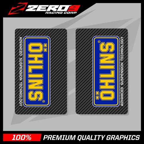 Ohlins upper fork - fork, decals