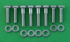 ROVER V8 - rocker box cover hex head bolt kit in stainless steel - V8 P5 Range