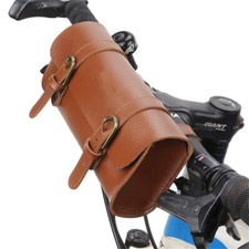 Bicycle Bag Faux Leather Cycling Saddle Folding Pouch Rear Bike Head Bags UK