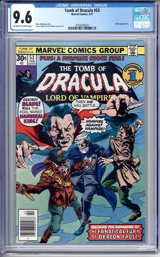 Tomb dracula cgc 9 - of, #53