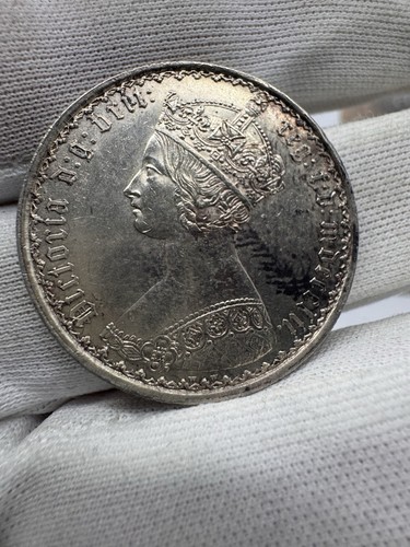 1852 gothic florin high grade - 1852,