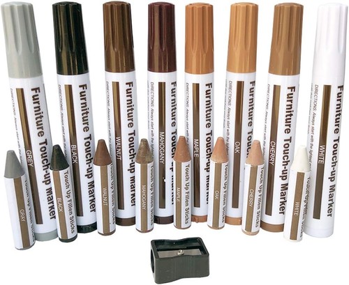 Wood furniture repair kit - repair, 17pc