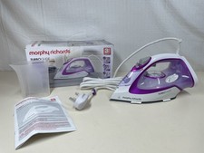 Morphy Richards 302000 Turbo Glide Steam Iron, 3 m Cable, 150 g Steam Shot, A...