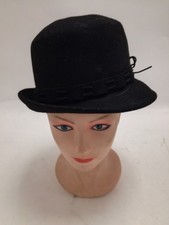 Major Wear Black Wool Bowler Hat One Size Vintage Style UK Design