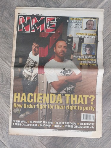 Nme august 1990 - 1990, new