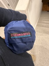 Thermarest 3/4 Length Inflatable Sleeping Pad With Bag In Green