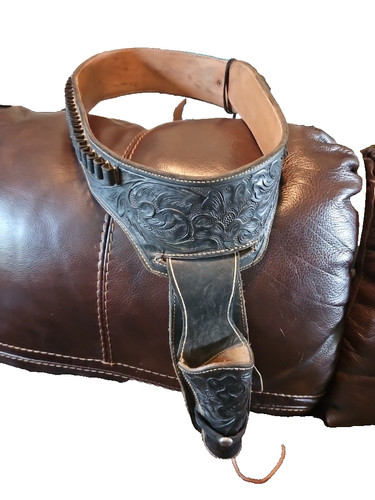 Vintage western cowboy tooled - vintage,