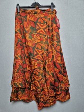 Nomads Silk Wrap Skirt Womens