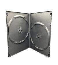 10 x Black Double Slim 7 mm CD