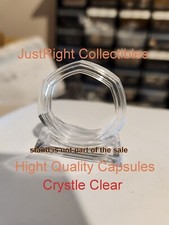 100 X Coin Capsules 50p