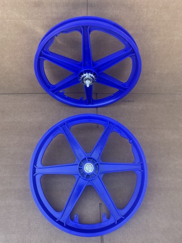 Bicycle plastic blue mag - bicycle,